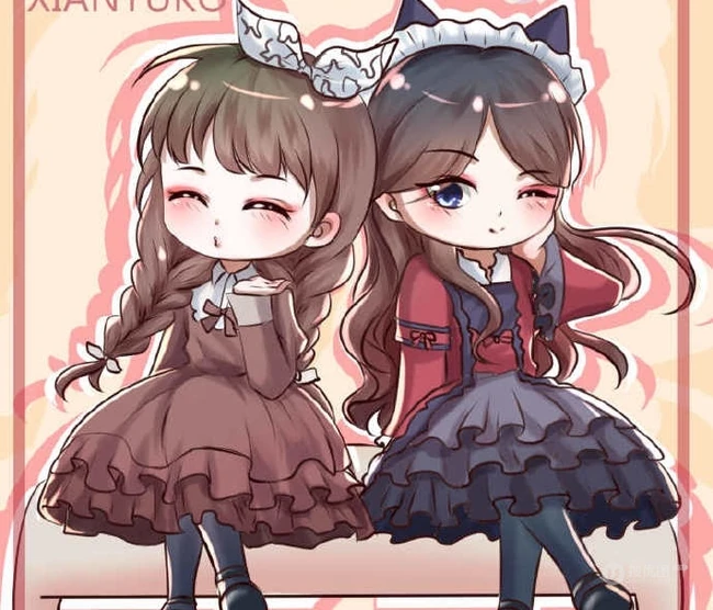 动漫画师弦鱼子超Q版可爱人物和手绘人物图片集
