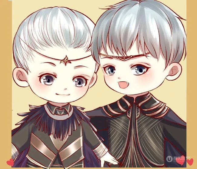 动漫画师弦鱼子超Q版可爱人物和手绘人物图片集
