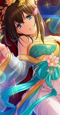 ​黑色长发大姐姐《偶像大师》文学少女偶像​鹭沢文香图集