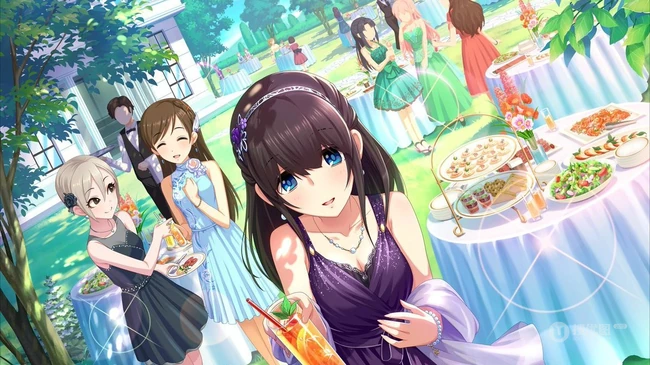 ​黑色长发大姐姐《偶像大师》文学少女偶像​鹭沢文香图集