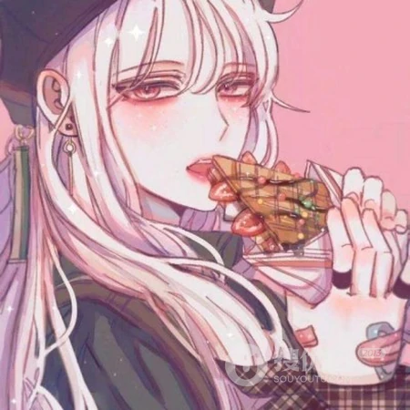 唯美好看的二次元一男一女配对情侣动漫头像
