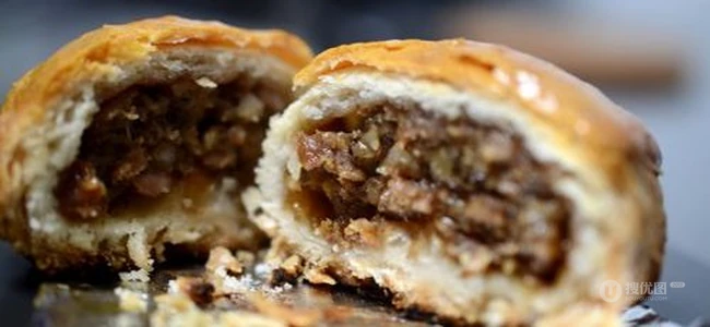 月饼图片，鲜肉月饼图片-美食中秋之鲜肉月饼 第4张