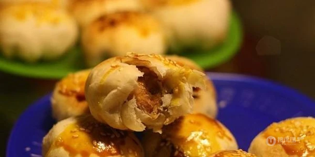 月饼图片，鲜肉月饼图片-美食中秋之鲜肉月饼 第3张