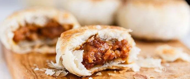 月饼图片，鲜肉月饼图片-美食中秋之鲜肉月饼 第6张