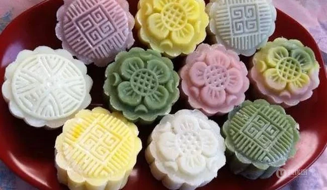 冰皮月饼图片，好看又好吃-美食大全之中秋冰皮月饼 第5张