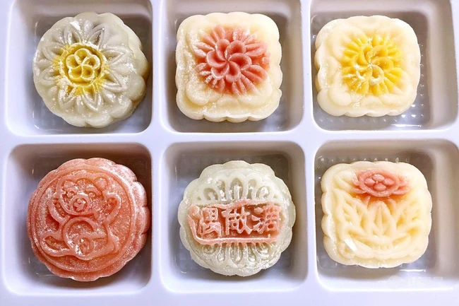 冰皮月饼图片，好看又好吃-美食大全之中秋冰皮月饼 第3张