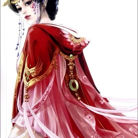 唯美古风仙美之颜女生红装粉黛好看美图