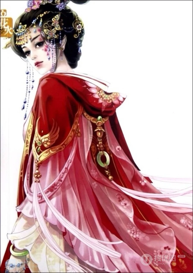 唯美古风仙美之颜女生红装粉黛好看美图