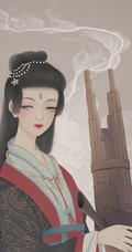 气质与韵味十足的古代古风元素女子唯美动漫图片
