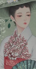 气质与韵味十足的古代古风元素女子唯美动漫图片