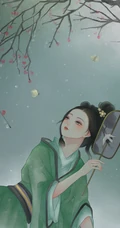 气质与韵味十足的古代古风元素女子唯美动漫图片