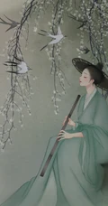 气质与韵味十足的古代古风元素女子唯美动漫图片