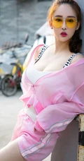 回头率百分百，高挑气质女生金禹熙街拍、室内照写真图集
