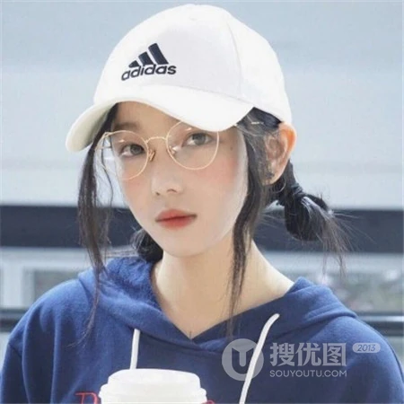 戴眼镜的气质，可爱，个性，高冷女生以及少女微信头像