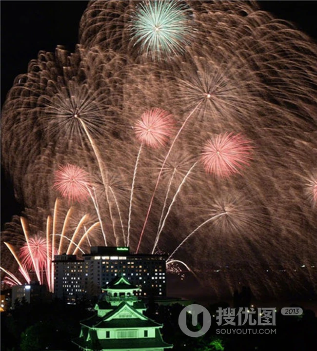 好看的烟花图片，天空中唯美浪漫的的烟花图片分享 第9张