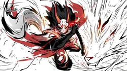 热门平面水墨分手游《忍者必须死3》角色高清壁纸图片