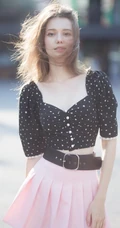 白俄罗斯气质清新女生Anastasia Cebulska高清写真图集