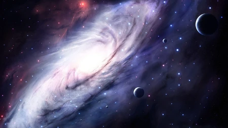 银河系天文奇观，炫彩星河高清壁纸图片分享