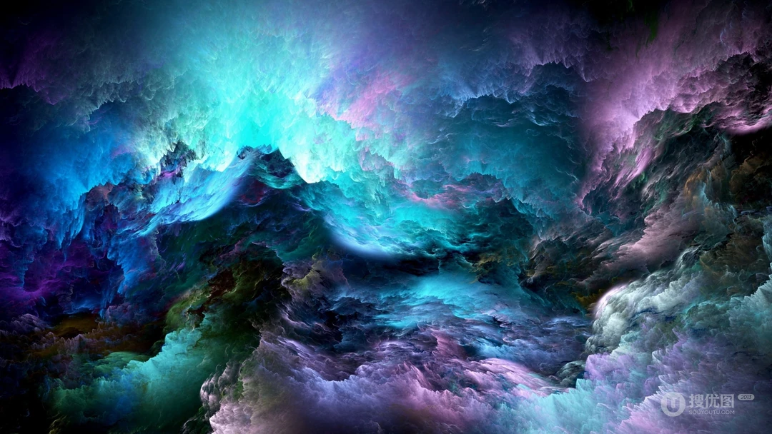 银河系天文奇观，炫彩星河高清壁纸图片分享