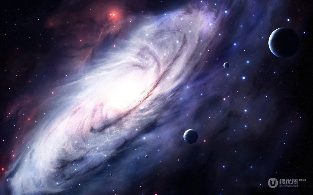 银河系天文奇观，炫彩星河高清壁纸图片分享