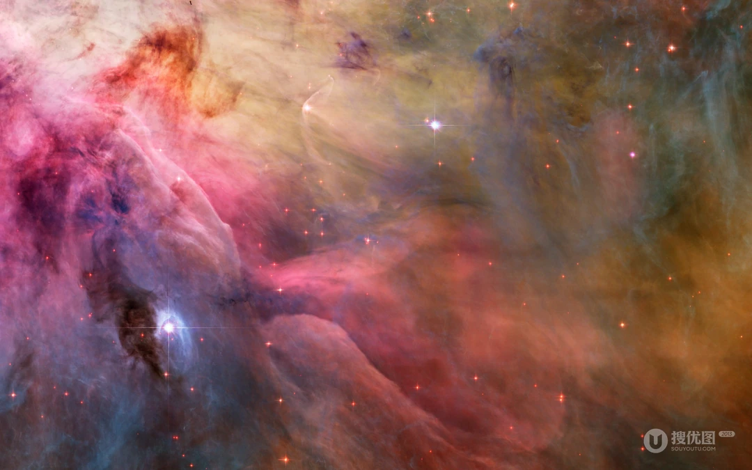 银河系天文奇观，炫彩星河高清壁纸图片分享