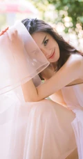 黄圣依气质礼裙连衣纱裙甜美怡人写真图片