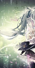 梦幻唯美又清新，二次元少女图集，主题画师豆之素作品
