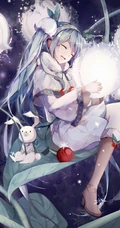 梦幻唯美又清新，二次元少女图集，主题画师豆之素作品