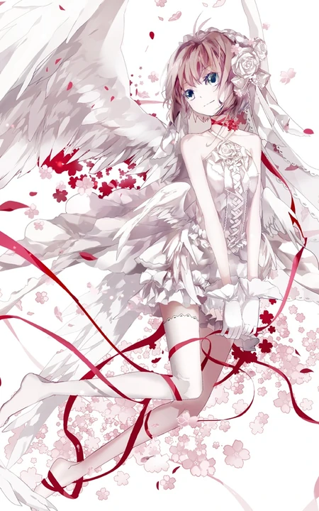 梦幻唯美又清新，二次元少女图集，主题画师豆之素作品