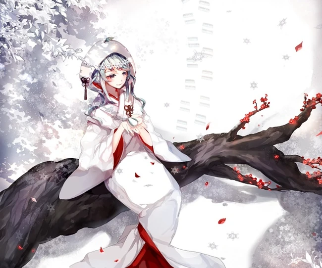 梦幻唯美又清新，二次元少女图集，主题画师豆之素作品