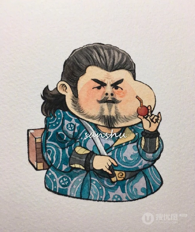 雷佳音版张小敬，网友手中所画的各版本张小敬漫画图片