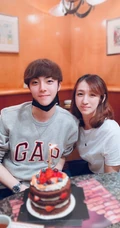 台湾歌手陈立农晒生日美照，庆祝自己19岁生日快乐