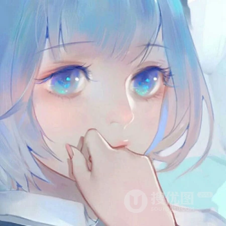 可爱萌美二次元手绘少女高清头像图片