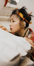 陈妍希日系风格杂志写真大片，高清静距离下的日式少女