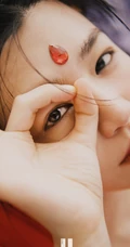 陈妍希日系风格杂志写真大片，高清静距离下的日式少女