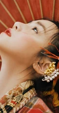 陈妍希日系风格杂志写真大片，高清静距离下的日式少女