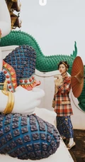 陈妍希日系风格杂志写真大片，高清静距离下的日式少女