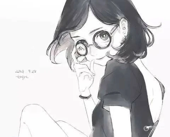 眼镜娘系列图片集，好看，可爱，或气质的眼镜娘图片