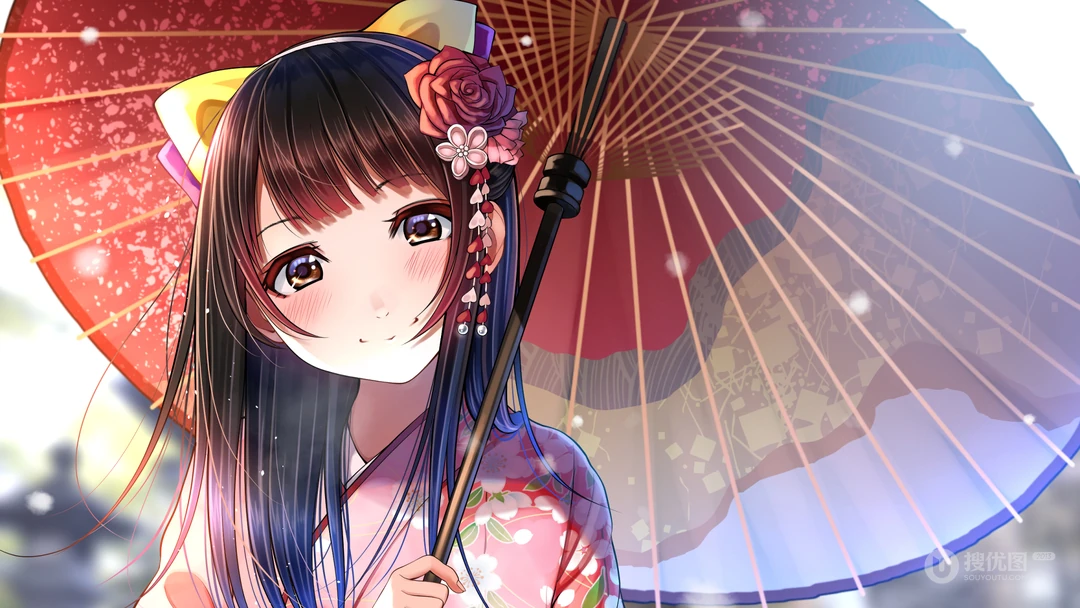 二次元精美动漫美少女高清好看桌面壁纸图片