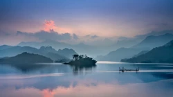 巍峨壮观唯美的山川，湖泊等高清风景桌面壁纸图片