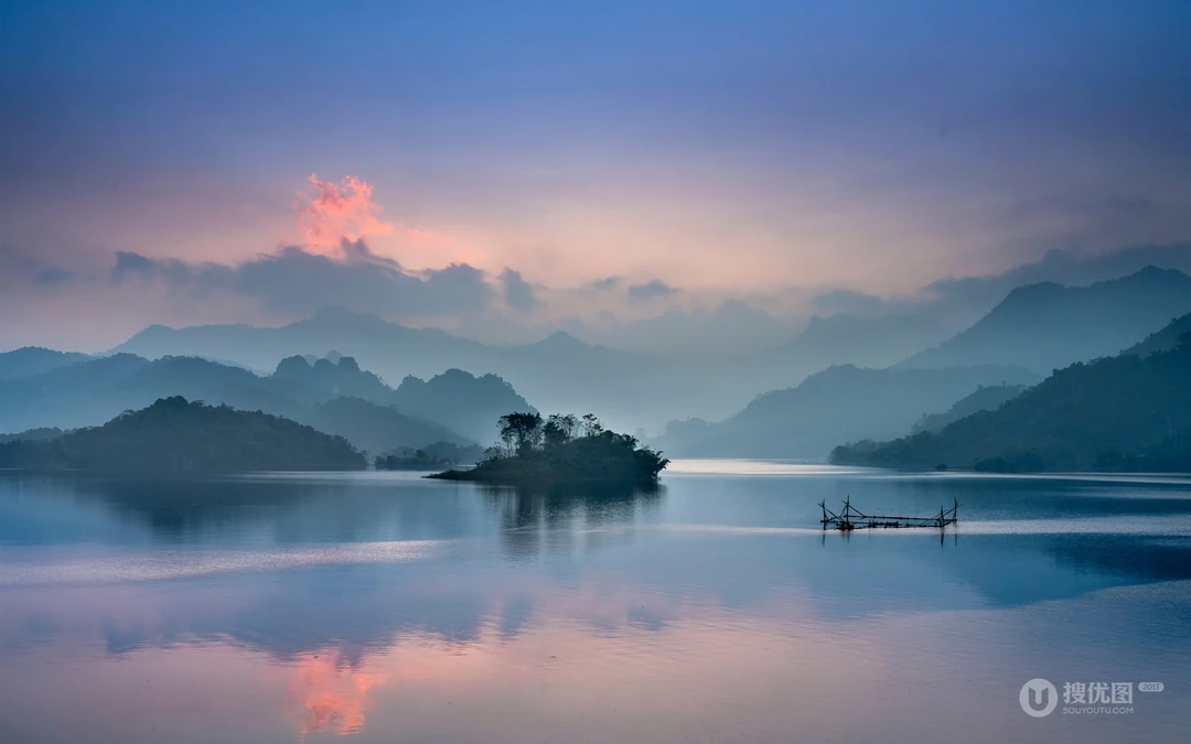 巍峨壮观唯美的山川，湖泊等高清风景桌面壁纸图片