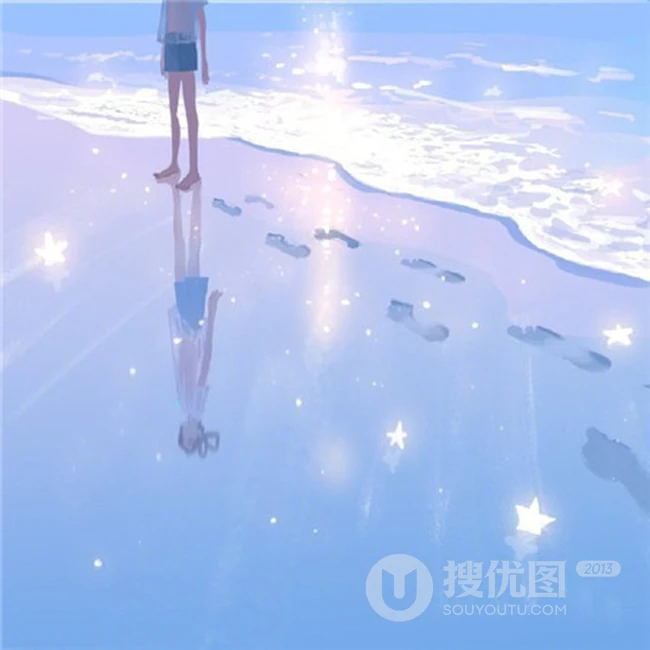 让大海带走所有烦恼，与海有关的唯美意境插画美图 第5张
