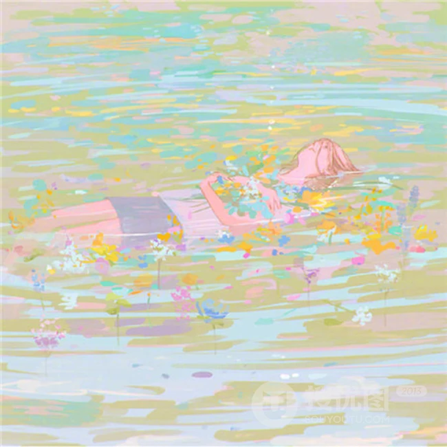 让大海带走所有烦恼，与海有关的唯美意境插画美图 第9张