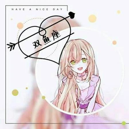 十二星座卡通女生人物类型可爱QQ头像