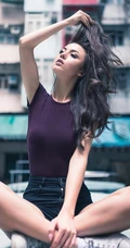新加坡混血女生傅明秀气质写真美图以及生活照片图集