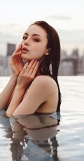 新加坡混血女生傅明秀气质写真美图以及生活照片图集