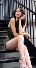 新加坡混血女生傅明秀气质写真美图以及生活照片图集