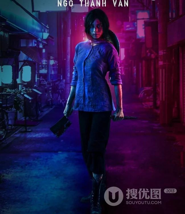 越南动作电影《二凤》最新海报图片，&ldquo;女战神&rdquo;海芙蓉踏上营救之旅