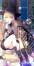 二次元世界里让人感觉很仙的小清新少女美图欣赏