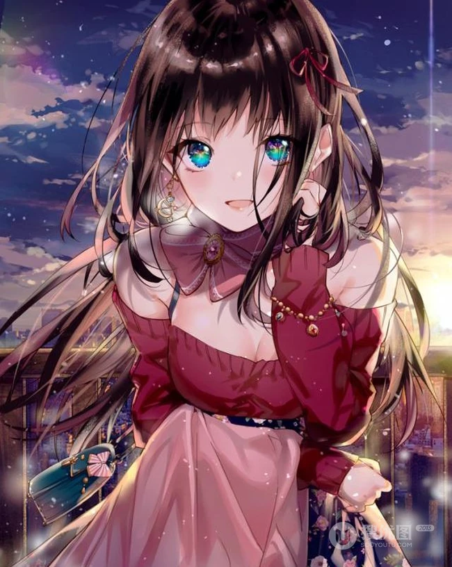 二次元世界里让人感觉很仙的小清新少女美图欣赏